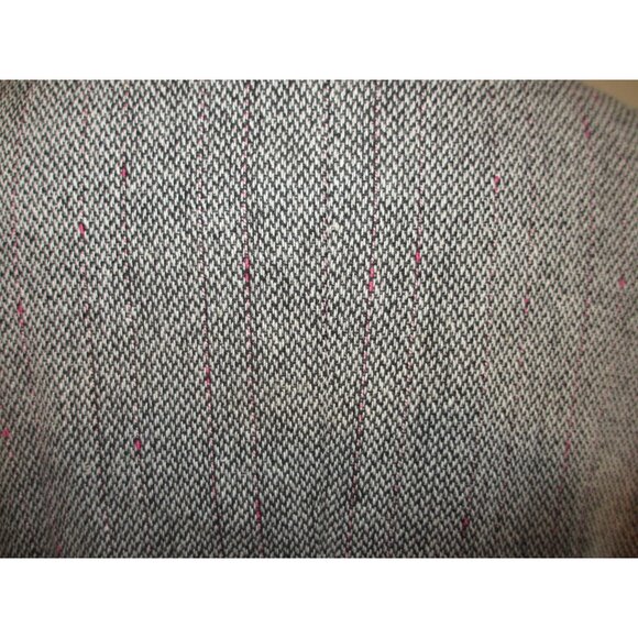 Chicos Travelers Gray Beaded Embellished Open Front Vest Size 1 Polyester Blend - Picture 9 of 11